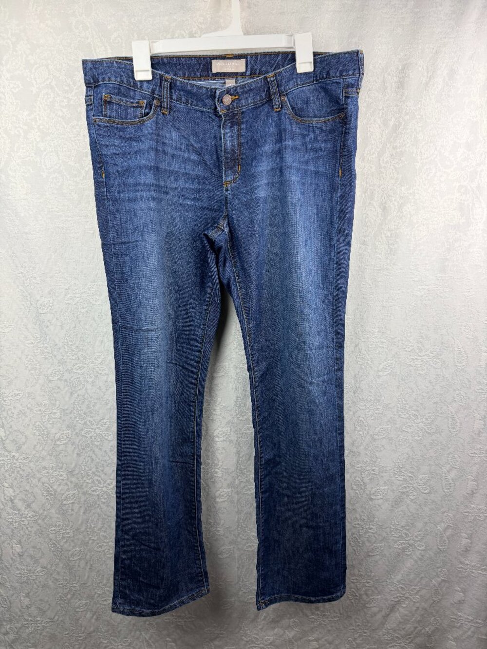 Banana Republic Women’s Jeans 14/32 Straight Leg Blue Denim 32” Inseam